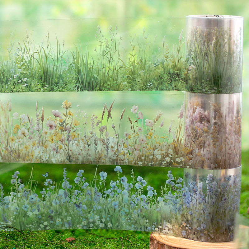 50mm*200cm Green Notes Series  - Floral Tape Green ulasan dan harga