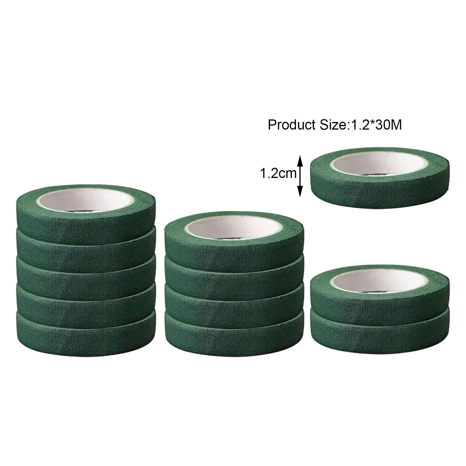 12 Rolls Floral Tapes, Dark Gr - Floral Tape Green ulasan dan harga