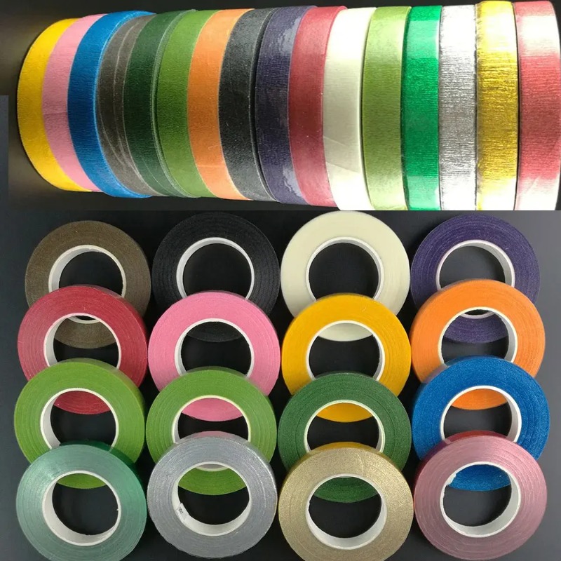 5PCS 30Yard Self-adhesive Flor - Floral Tape Green ulasan dan harga
