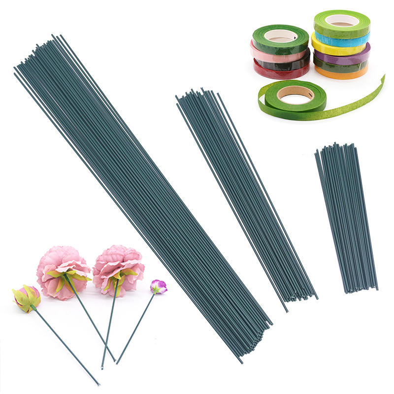 20pcs 15/25/40cm Artificial Fl - Floral Tape Green ulasan dan harga