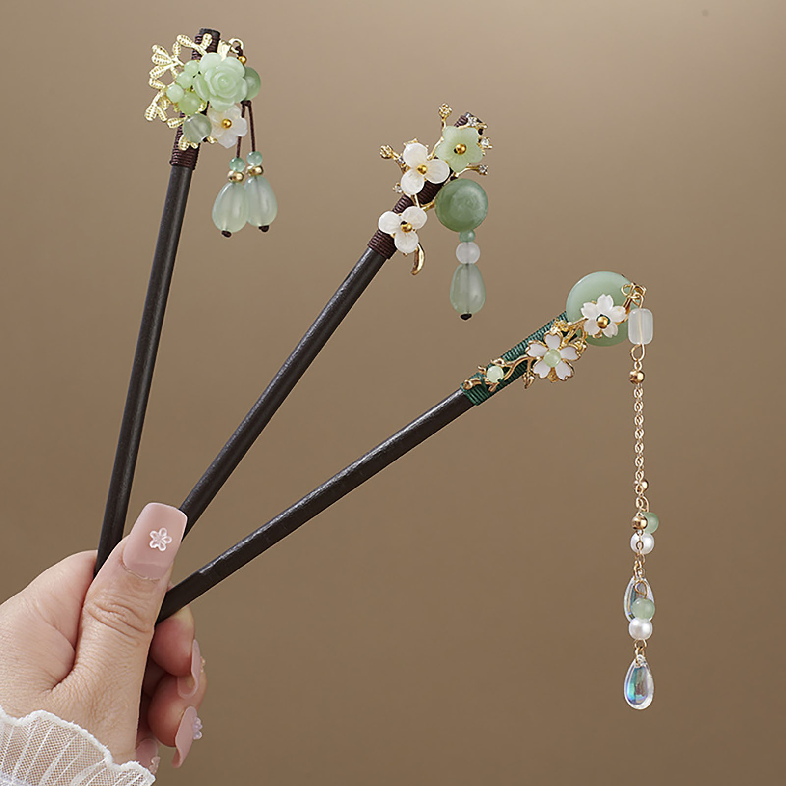 Chinese Style Flower Tassel Ha - Florist Supplies ulasan dan harga