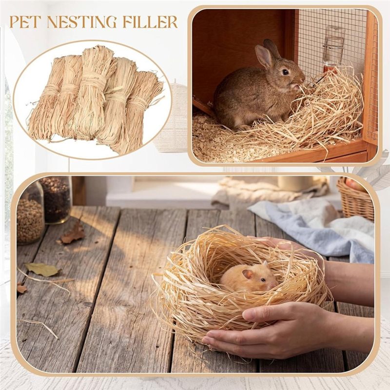 AB41-Natural Raffia Straw For  - Natural Florist Supply ulasan dan harga