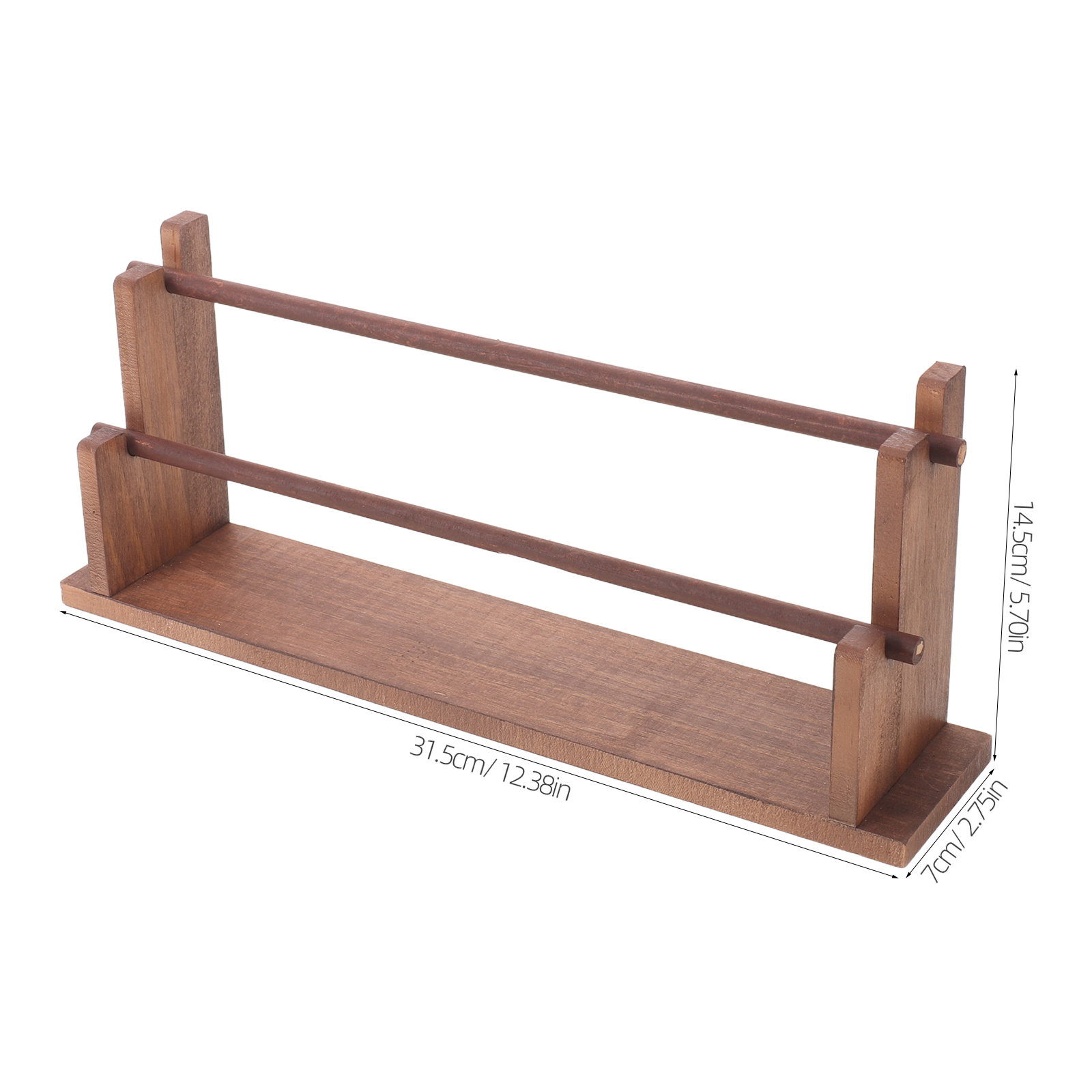 2-Tier Solid Wood Ribbon Organ - Florist Supply Ribbon ulasan dan harga
