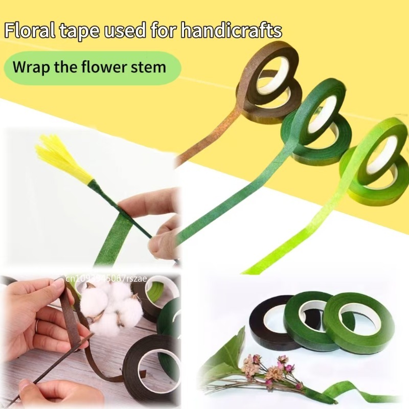 Floriculture Tapes Green Tape  - Floral Tape Green ulasan dan harga