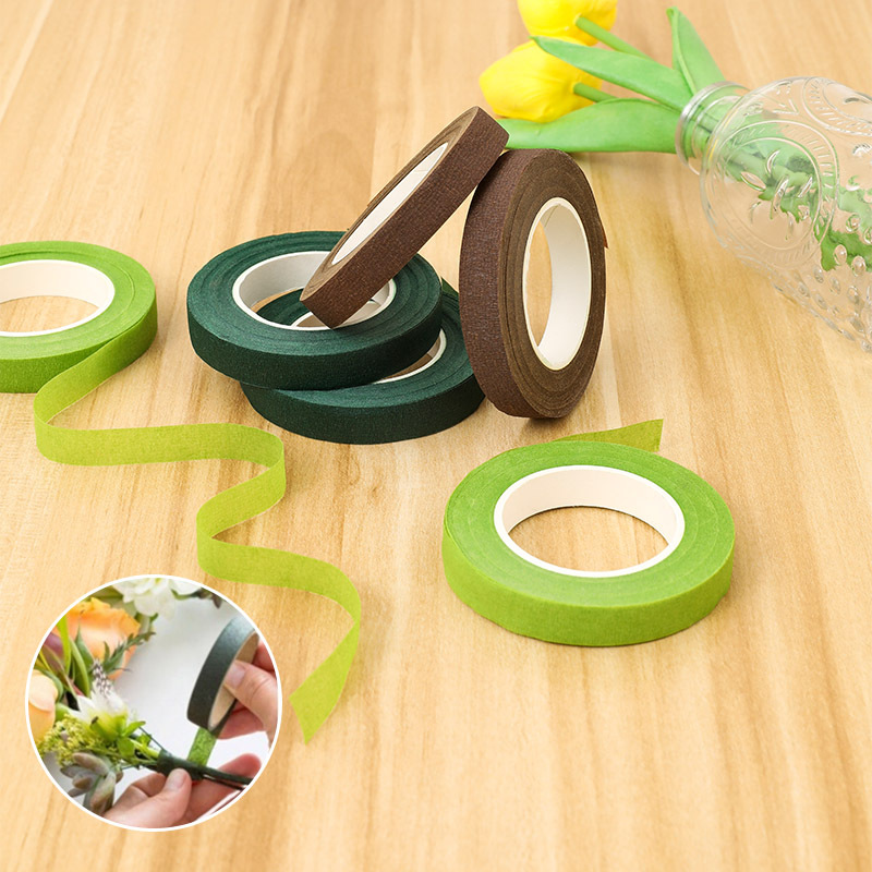 Handmade Floral Bouquet Tape T - Floral Tape Green ulasan dan harga