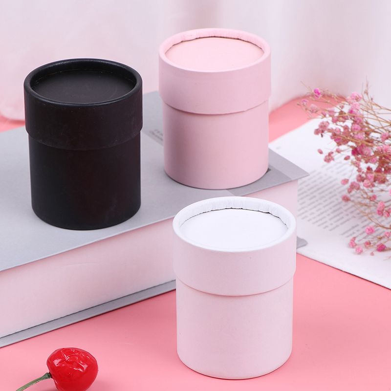 Round Flower Paper Box With Li - Florist Supply Buckets ulasan dan harga